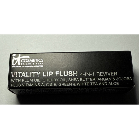 It Cosmetics Vitality Lip Flush 4-in-1 Reviver Balm Lipstick Gloss Stain .11 oz - Picture 1 of 5